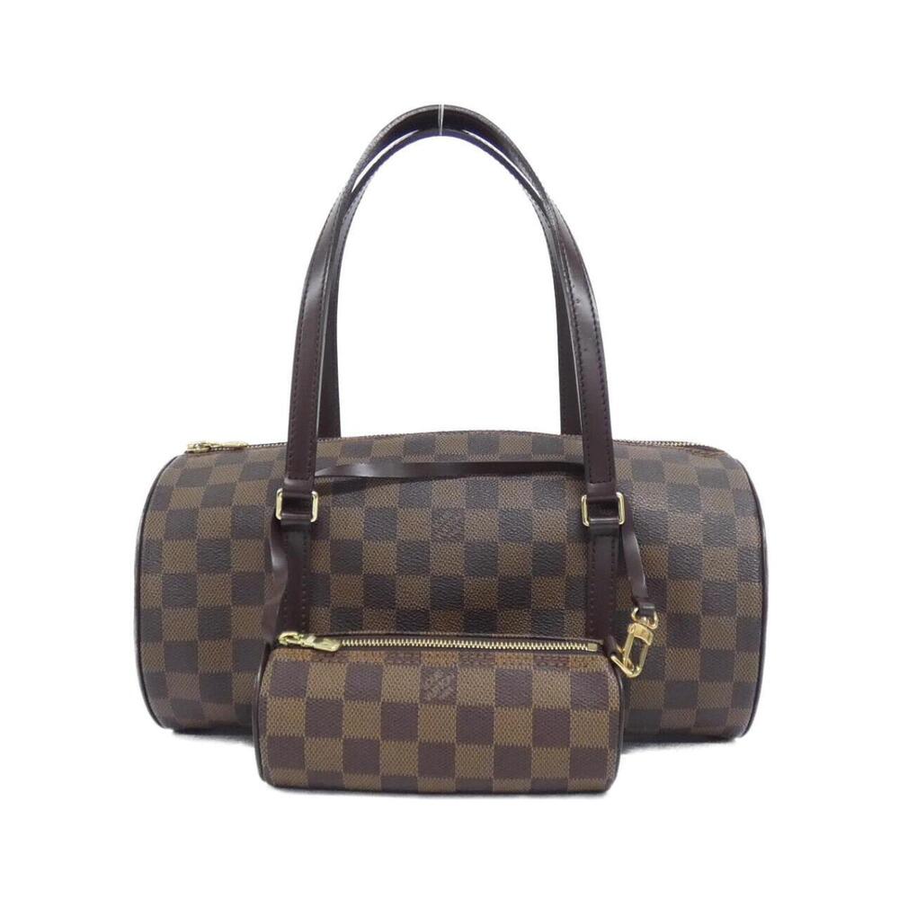 LOUIS VUITTON Authentic Brown Damier Papillon 30 Pouch